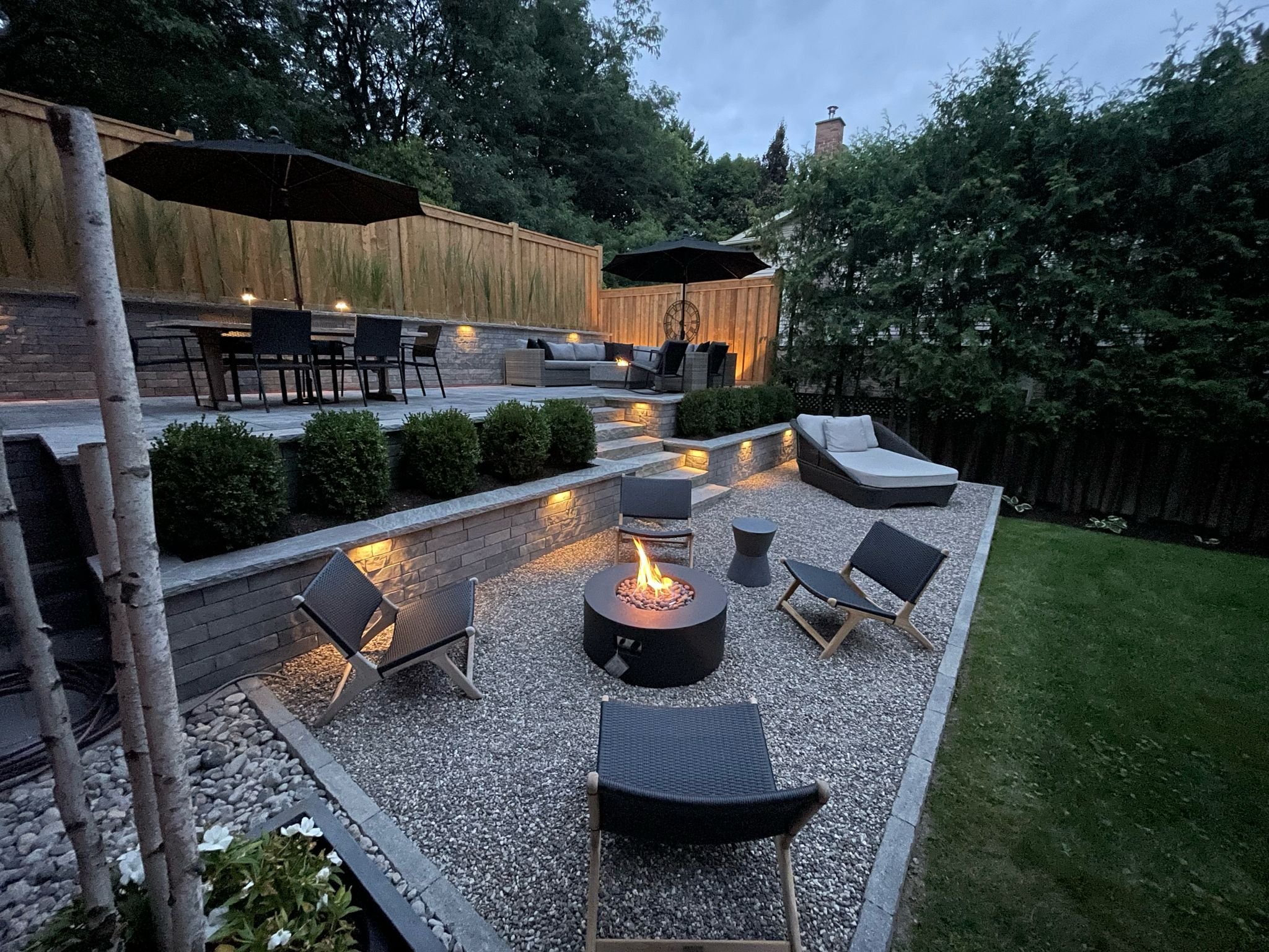 Landscape design and construction project by Iberia